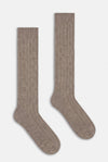 Calza uomo lunga Costa 10/2 in lana