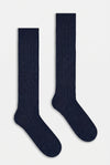 Calza uomo lunga Costa 10/2 in lana