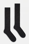 Calza uomo lunga Costa 10/2 in lana