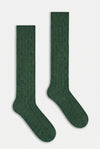 Calza uomo lunga Costa 10/2 in lana