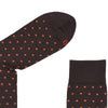 Men's wood socks Polka Dot 