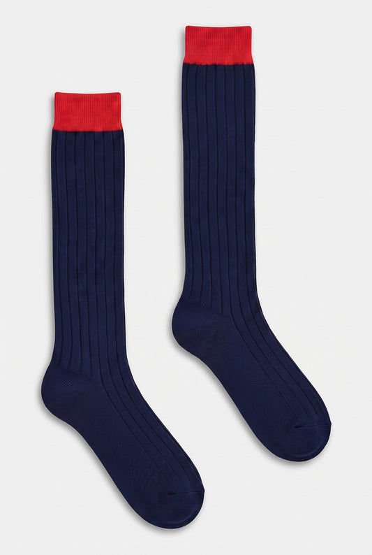 calza uomo lunga Costa caldo cotone