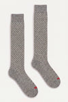 Calza uomo lunga Micropois cashmere