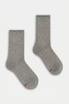 Calzino donna Micro pois con lurex Red