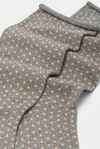 Calzino donna Micro pois con lurex Red