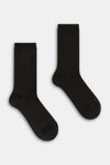 Calzino donna Costa 2/2 caldo cotone e lurex Red