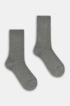 Calzino donna Costa 2/2 caldo cotone e lurex Red