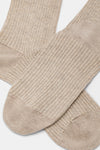 Calzino donna Costa 2/2 caldo cotone e lurex Red