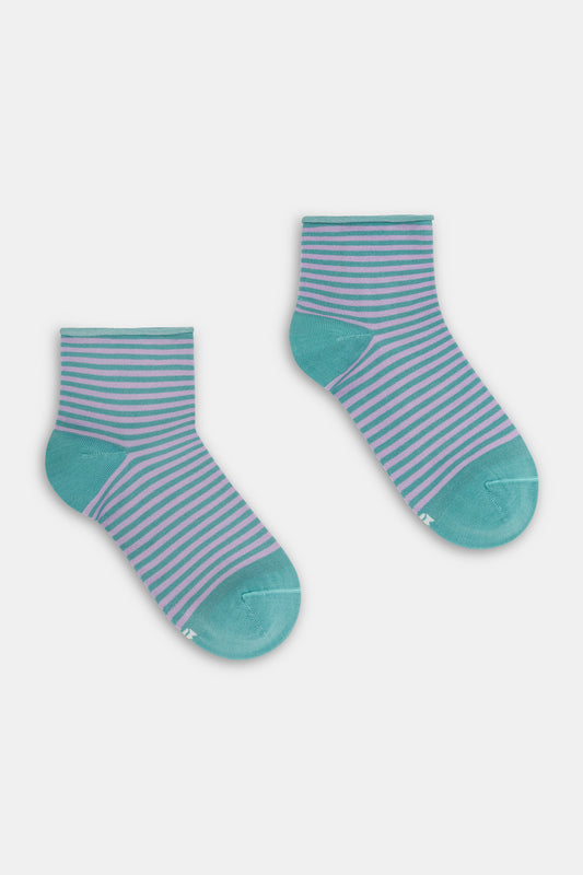 Calzino donna riga bretone