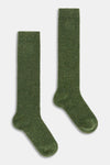 Calza lunga donna bouclé Red