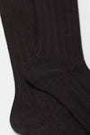 Calza lunga donna costa 10/2 in lana Red