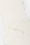 Calza lunga donna costa 10/2 in lana Red