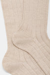 Calza lunga donna costa 10/2 in lana Red