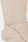 Calza lunga donna costa 10/2 in lana Red