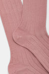 Calza lunga donna costa 10/2 in lana Red
