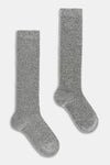 Calza lunga donna bouclé Red