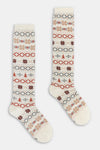 Calza lunga donna Norvegese Red