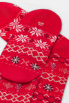 Calza lunga donna Norvegese Red