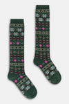 Calza lunga donna Norvegese Red