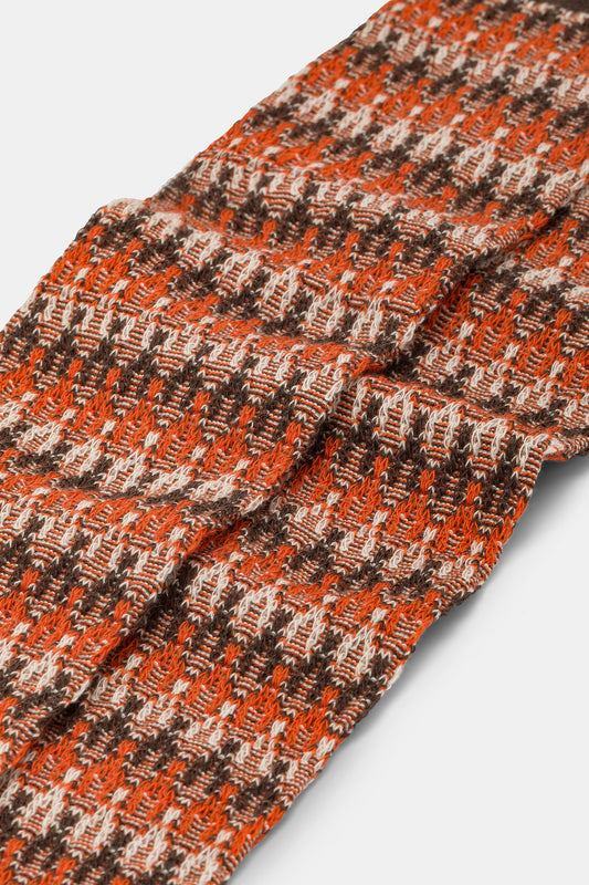 Calza lunga uomo Jacquard Barocco