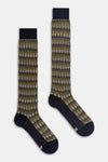 Calza lunga uomo Jacquard Barocco