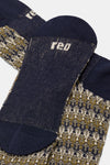 Calza lunga uomo Jacquard Barocco