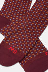 Men's cashmere socks Tie