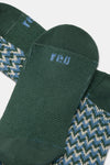 Calza lunga uomo Jacquard punte