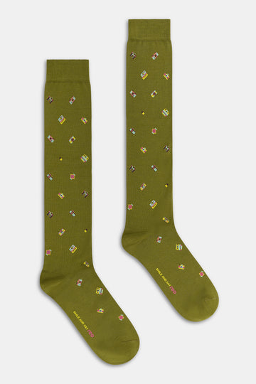 Men's socks Vintage camera