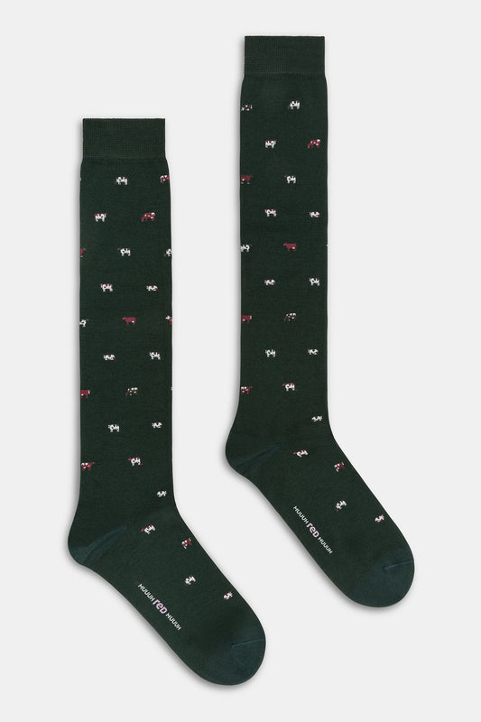 Calza uomo Mucca