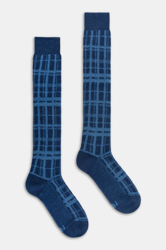 Calza uomo Jacquard Tartan