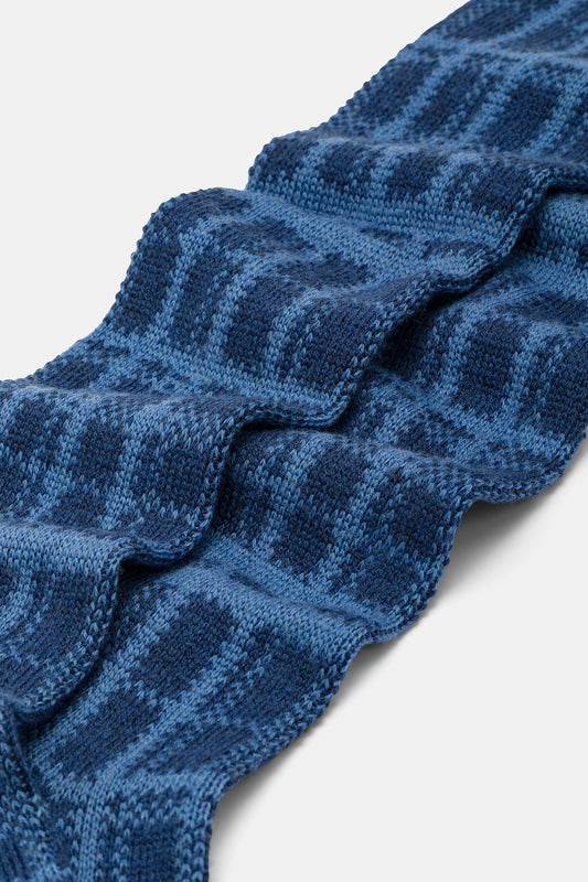 Calza uomo Jacquard Tartan