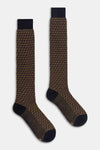 Calza uomo Jacquard Triangoli in lana