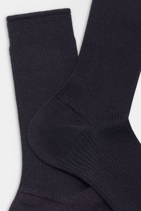 Women's socks 2/2 Wool Red