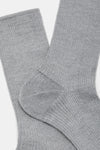 Women's socks 2/2 Wool Red