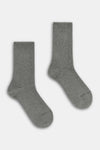 Calzino donna Costa 2/2 caldo cotone e lurex Red