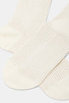 Calzino donna Costa 2/2 caldo cotone e lurex Red