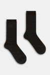 Calzino donna Costa 2/2 caldo cotone e lurex Red