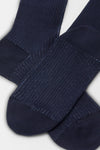 Calzino donna Costa 2/2 caldo cotone e lurex Red