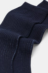 Calzino donna Costa 2/2 caldo cotone e lurex Red
