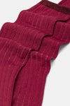Calzino donna Costa in lurex Red