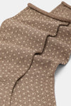 Calzino donna Micro pois con lurex Red