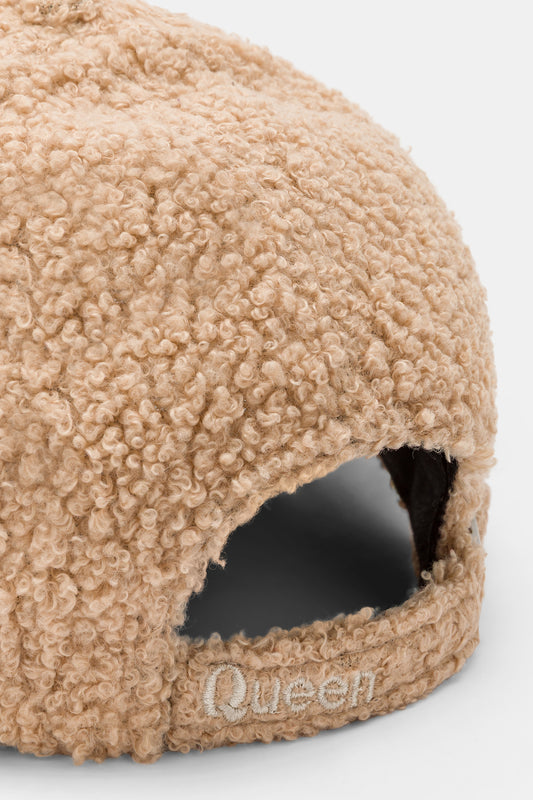 Cappello in bouclé unito Red