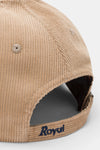 Cappello in velluto unito Red