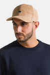 Cappello in velluto unito Red