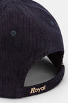 Cappello in velluto unito Red
