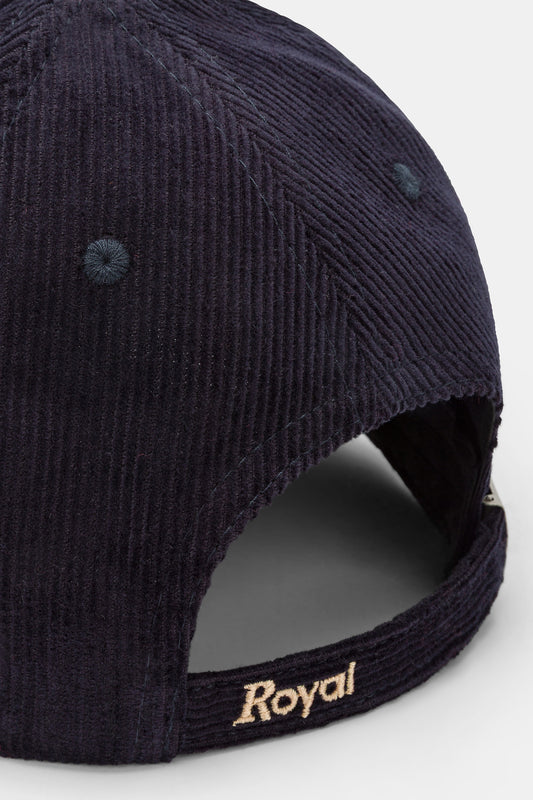 Cappello in velluto unito Red