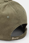Cappello in velluto unito Red