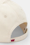 Cappello in velluto scritte Red