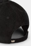 Cappello in velluto scritte Red
